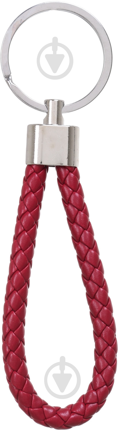 Брелок для ключей с кольцом красный - фото 2