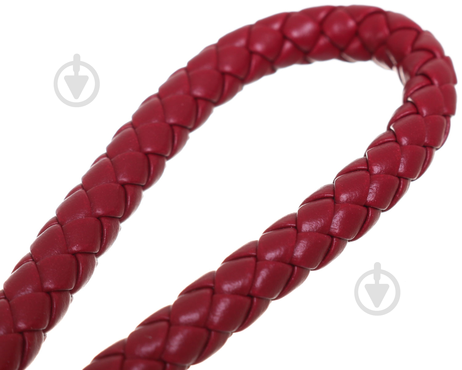 Брелок для ключей с кольцом красный - фото 3