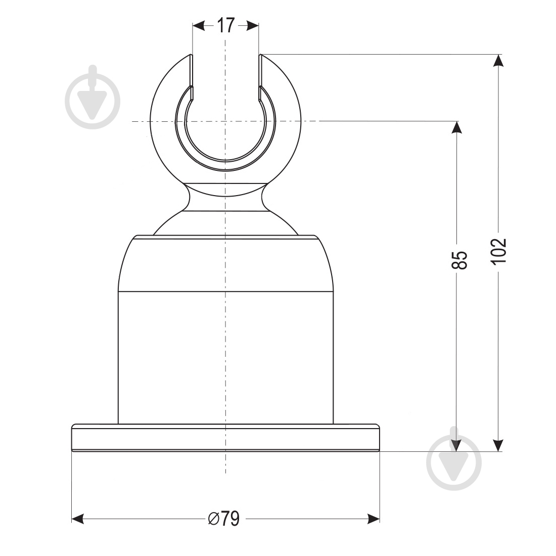 Держатель для лейки Imprese S033 - фото 2