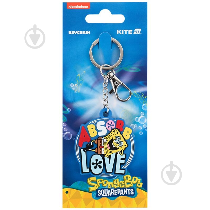 Брелок-подвеска KITE 3001 SpongeBob SquarePants - фото 3 Брелок-подвеска KITE 3001 SpongeBob SquarePants - фото 3