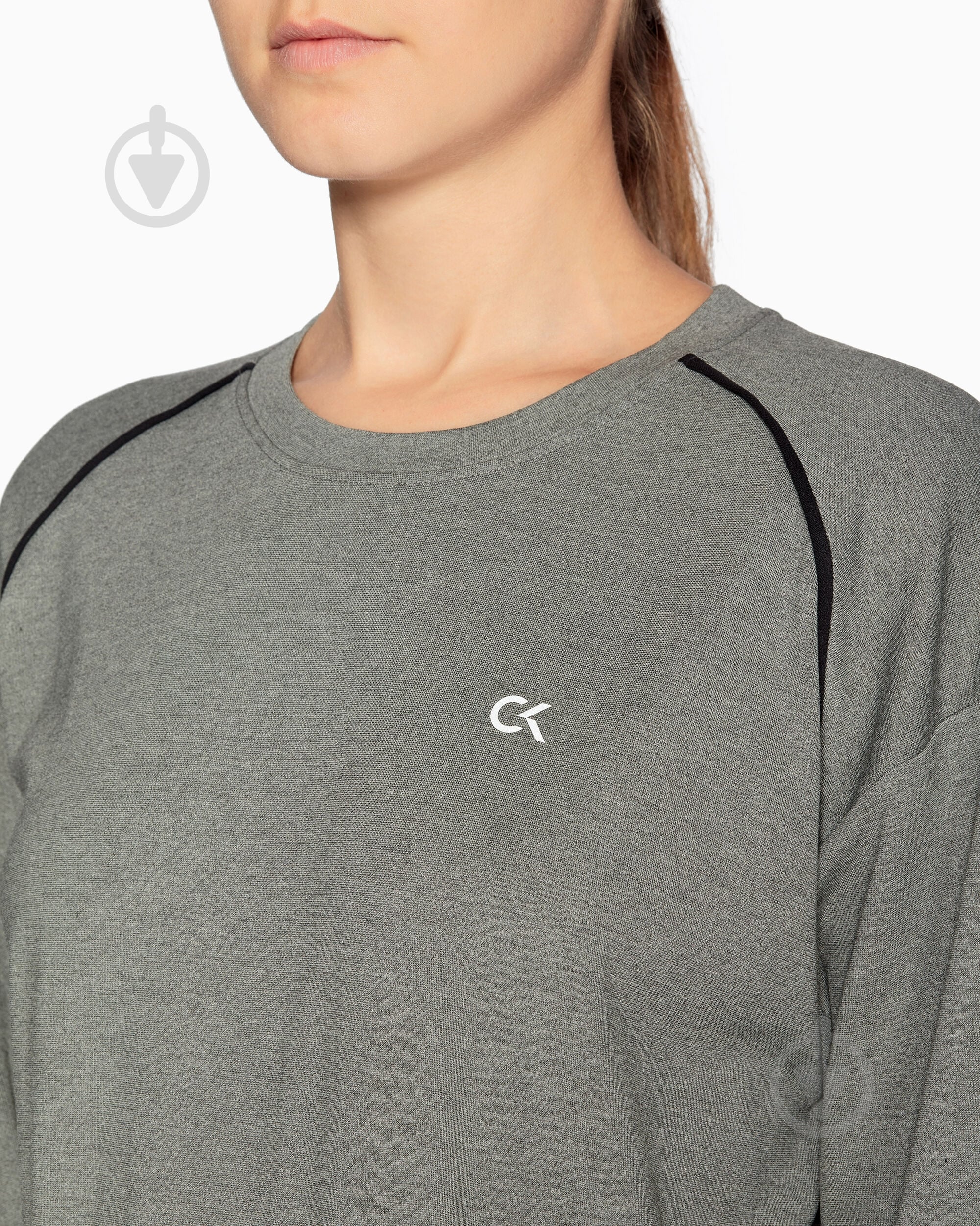 Свитшот Calvin Klein Performance Sweaters 00GWF9W380-077 р. S серый - фото 5