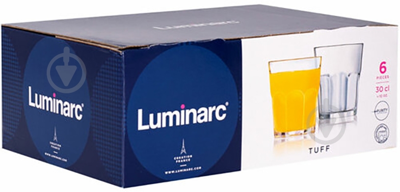 Набор стаканов Luminarc Tuff (Q2244) 6 шт. - фото 3