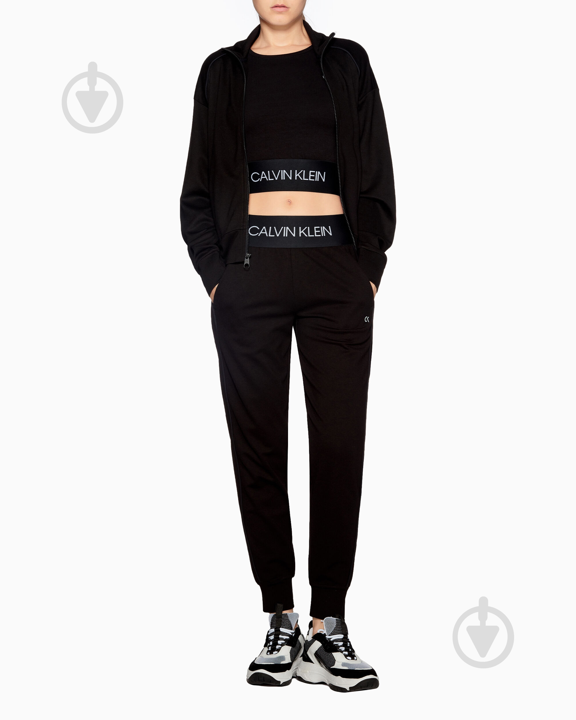 Джемпер Calvin Klein Performance Sweaters 00GWF9J428-007 р. S черный - фото 2 Джемпер Calvin Klein Performance Sweaters 00GWF9J428-007 р. S черный - фото 2