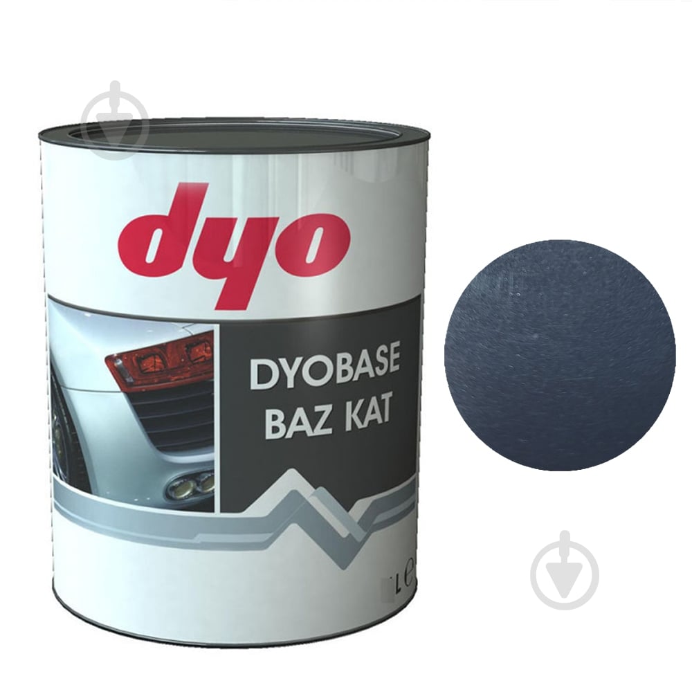 Автоемаль базова Opel 22С Carbon Dyo 1000 мл - фото 1