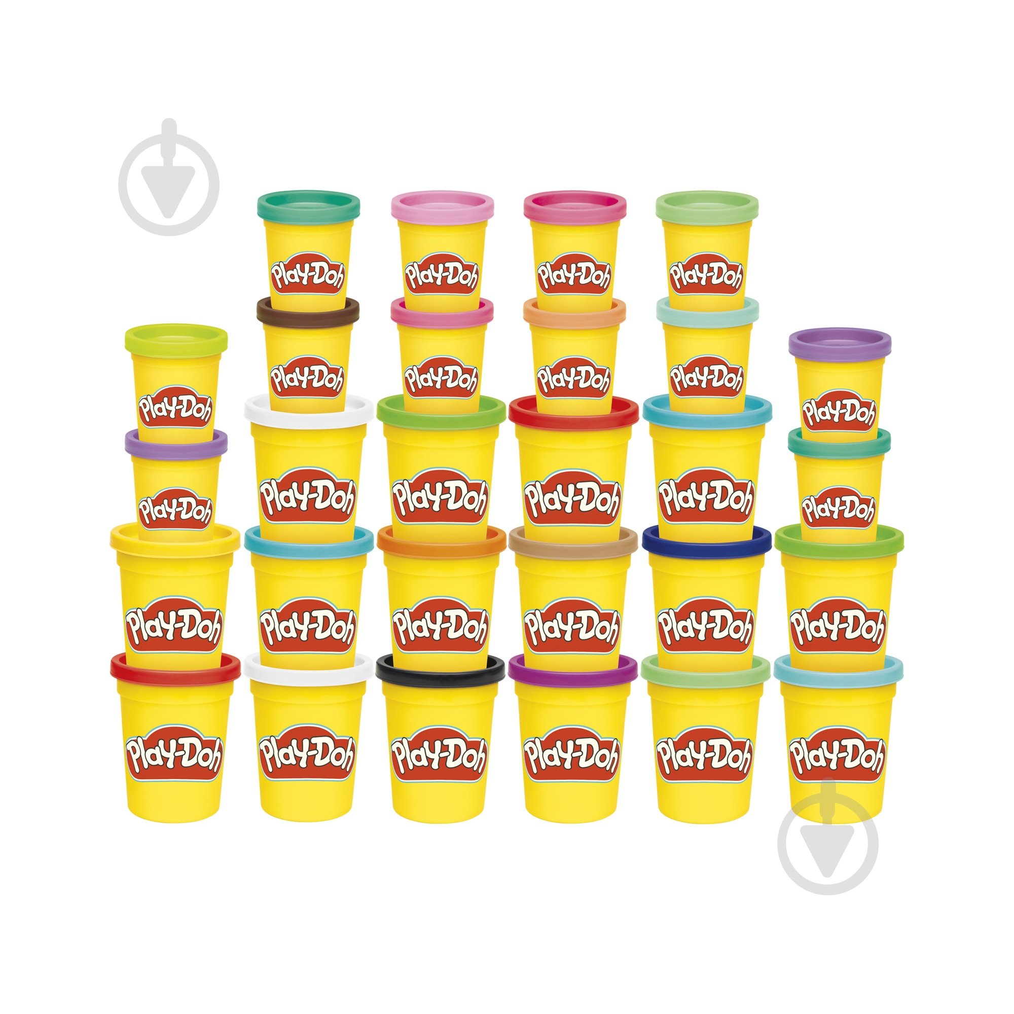 Набір маси для ліплення Play-Doh 28 баночок F2831 - фото 3 Набір маси для ліплення Play-Doh 28 баночок F2831 - фото 3