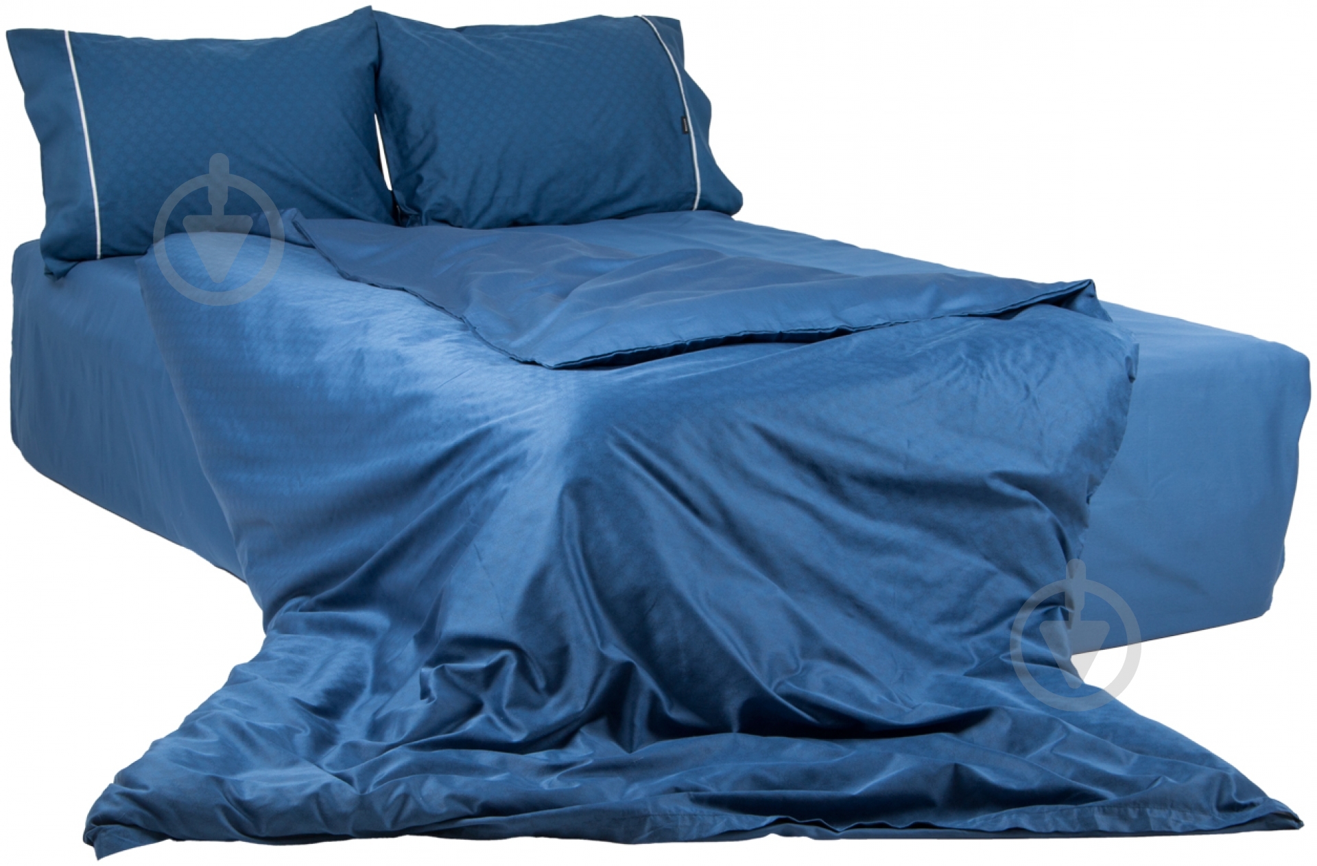 Комплект постельного белья ESSENTIAL 33 2,0 синий Rochas - фото 1 Комплект постельного белья ESSENTIAL 33 2,0 синий Rochas - фото 1