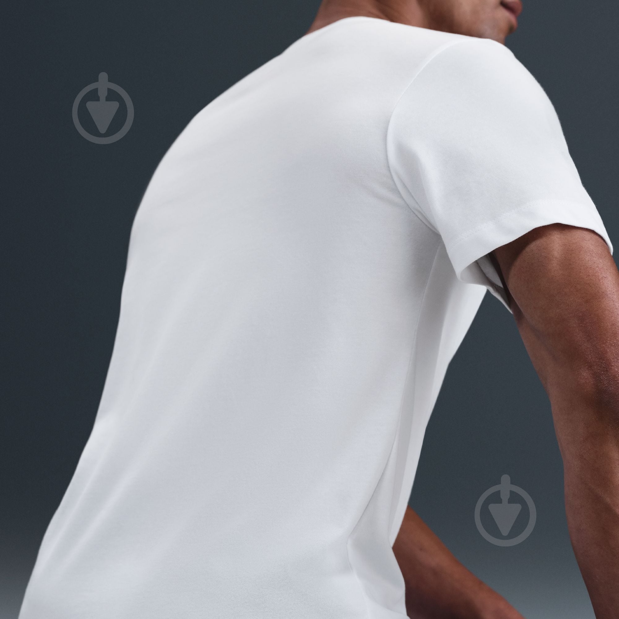 Футболка Nike M NK DF TEE WINNING HV4187-100 р.L білий - фото 7
