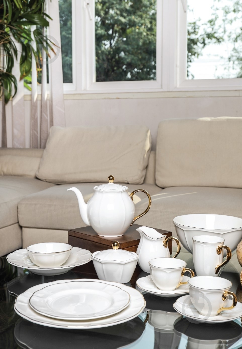 Чашка Fiora Ritz Gold 260 мл - фото 2 Чашка Fiora Ritz Gold 260 мл - фото 2