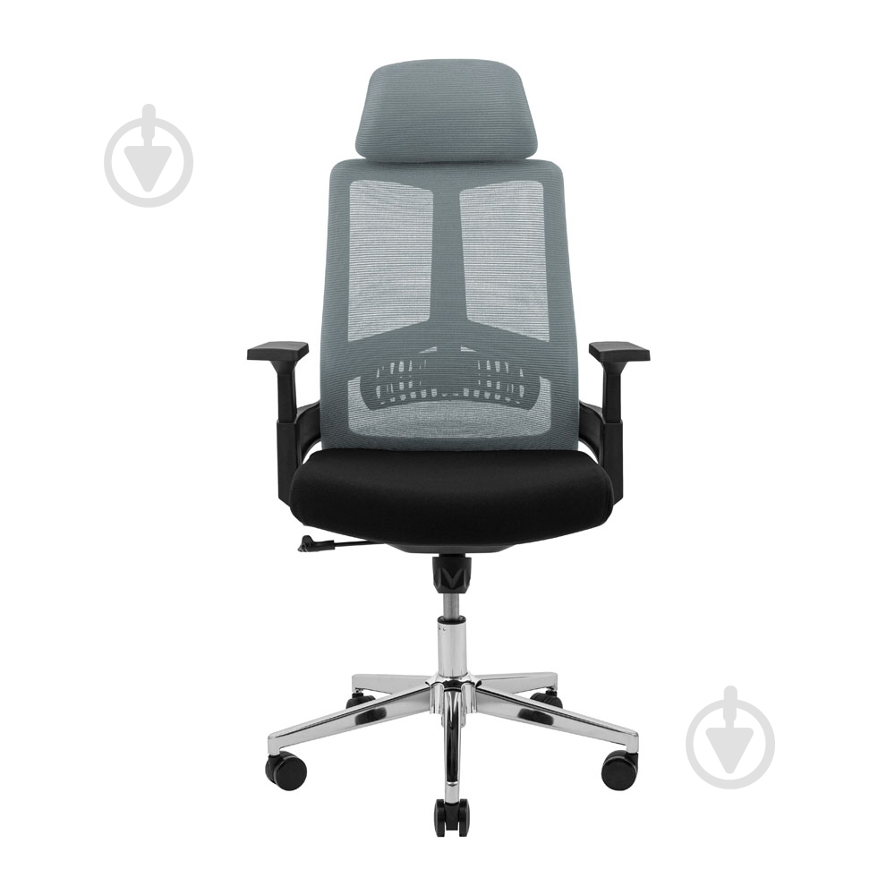 Кресло Richman Токен Хром М-1 сетка серый - фото 2