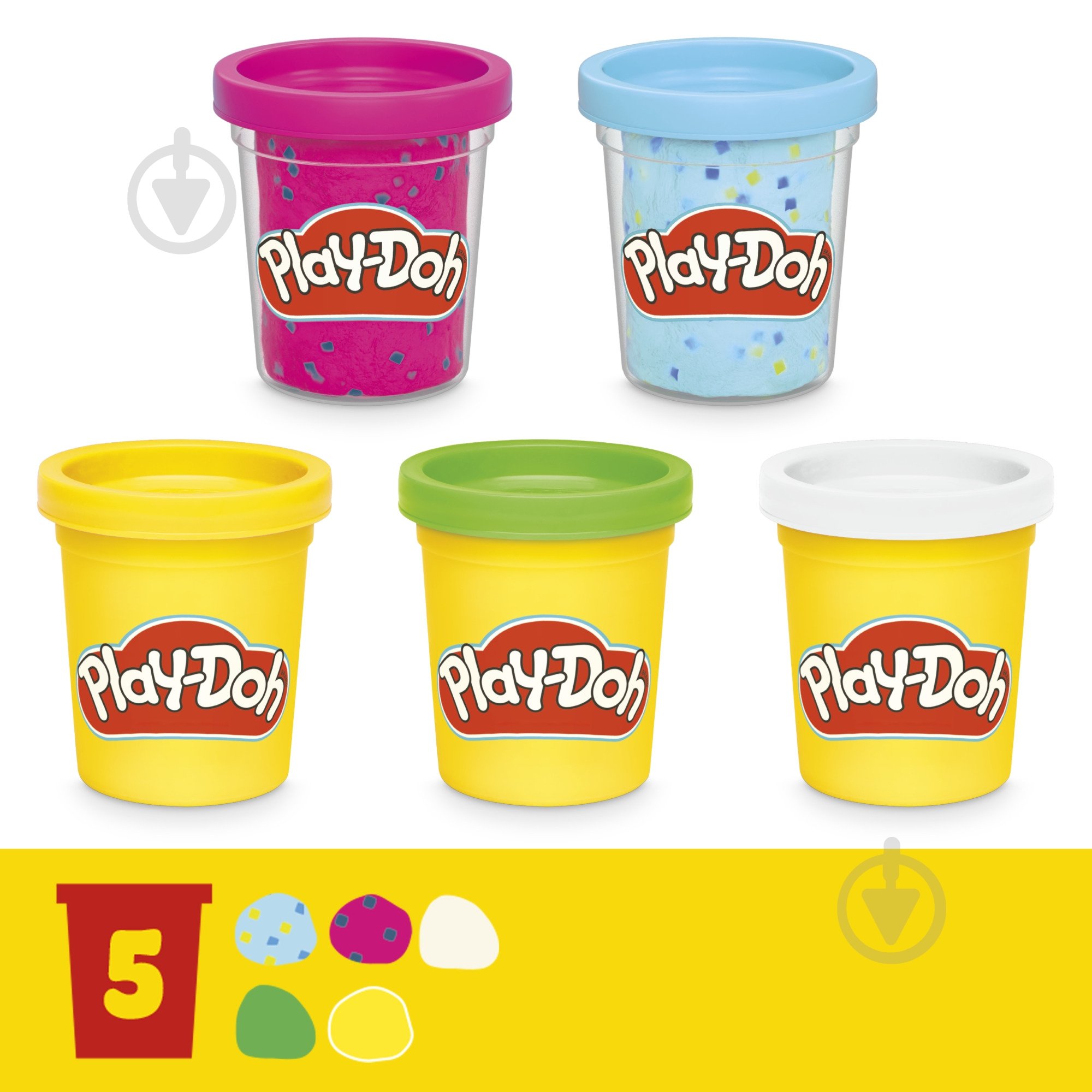 Набір для творчості Play-Doh з масою для ліплення Подарунки для вечірки G0525 - фото 3 Набір для творчості Play-Doh з масою для ліплення Подарунки для вечірки G0525 - фото 3