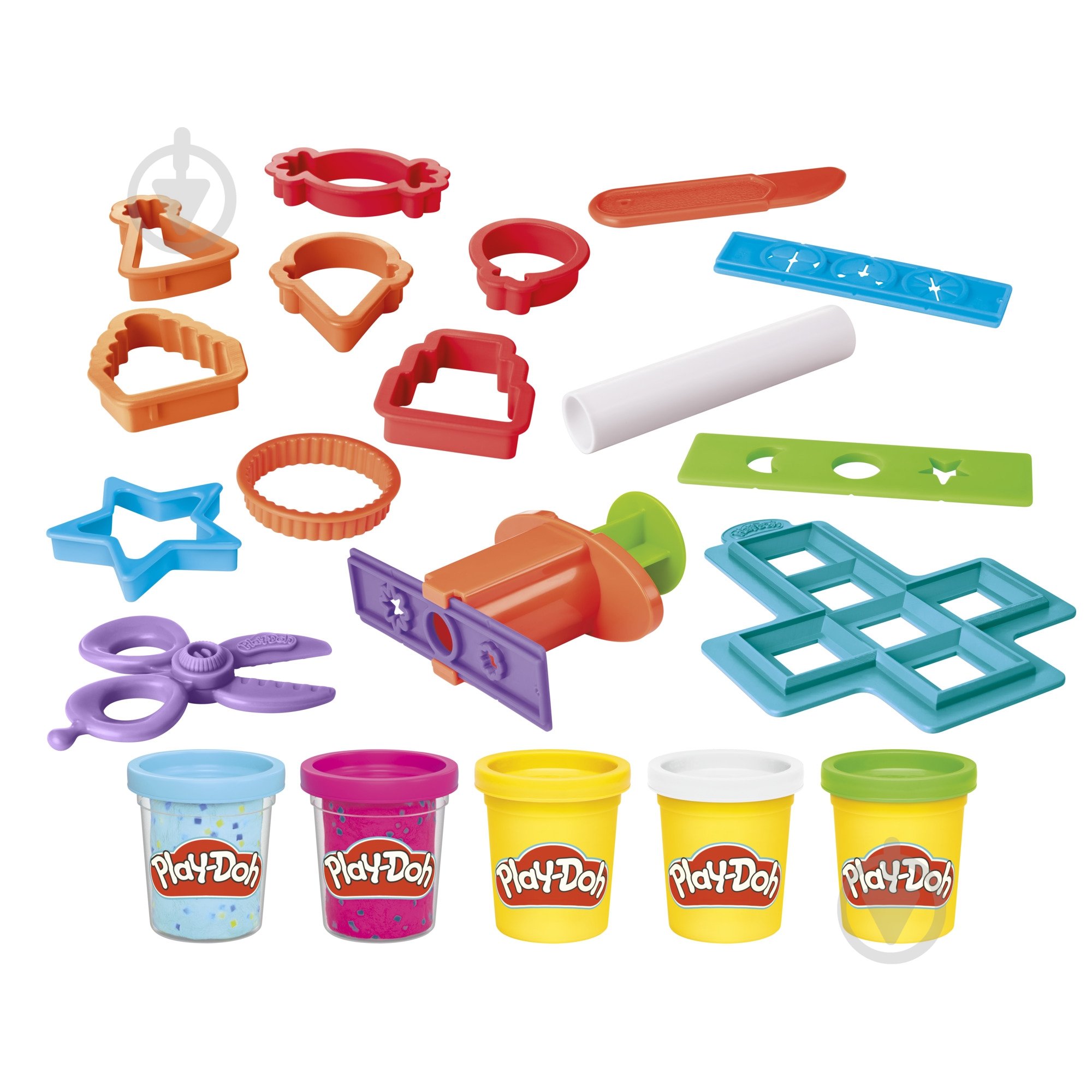 Набір для творчості Play-Doh з масою для ліплення Подарунки для вечірки G0525 - фото 2 Набір для творчості Play-Doh з масою для ліплення Подарунки для вечірки G0525 - фото 2