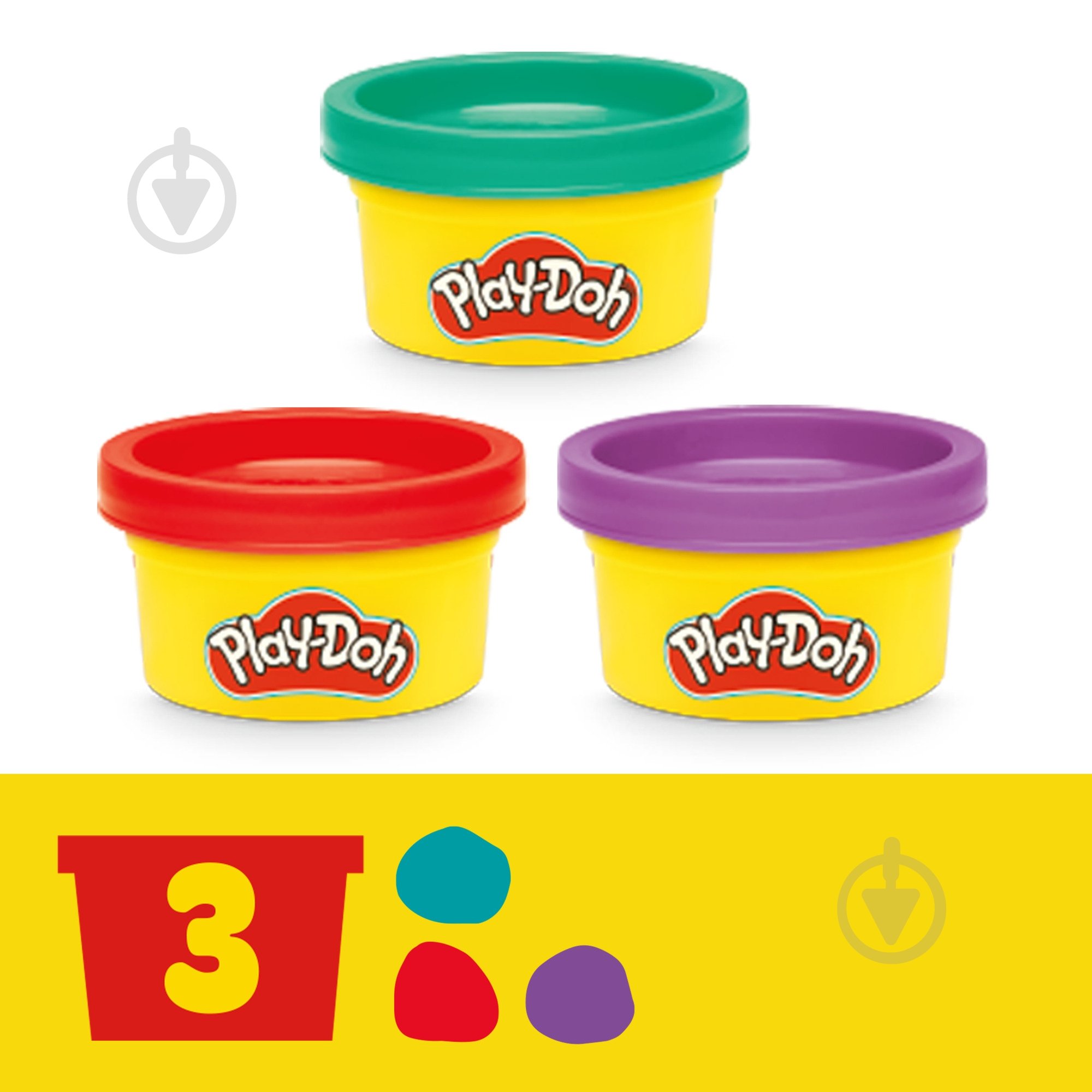 Набір для творчості Play-Doh з масою для ліплення Комахи G1270 - фото 3 Набір для творчості Play-Doh з масою для ліплення Комахи G1270 - фото 3