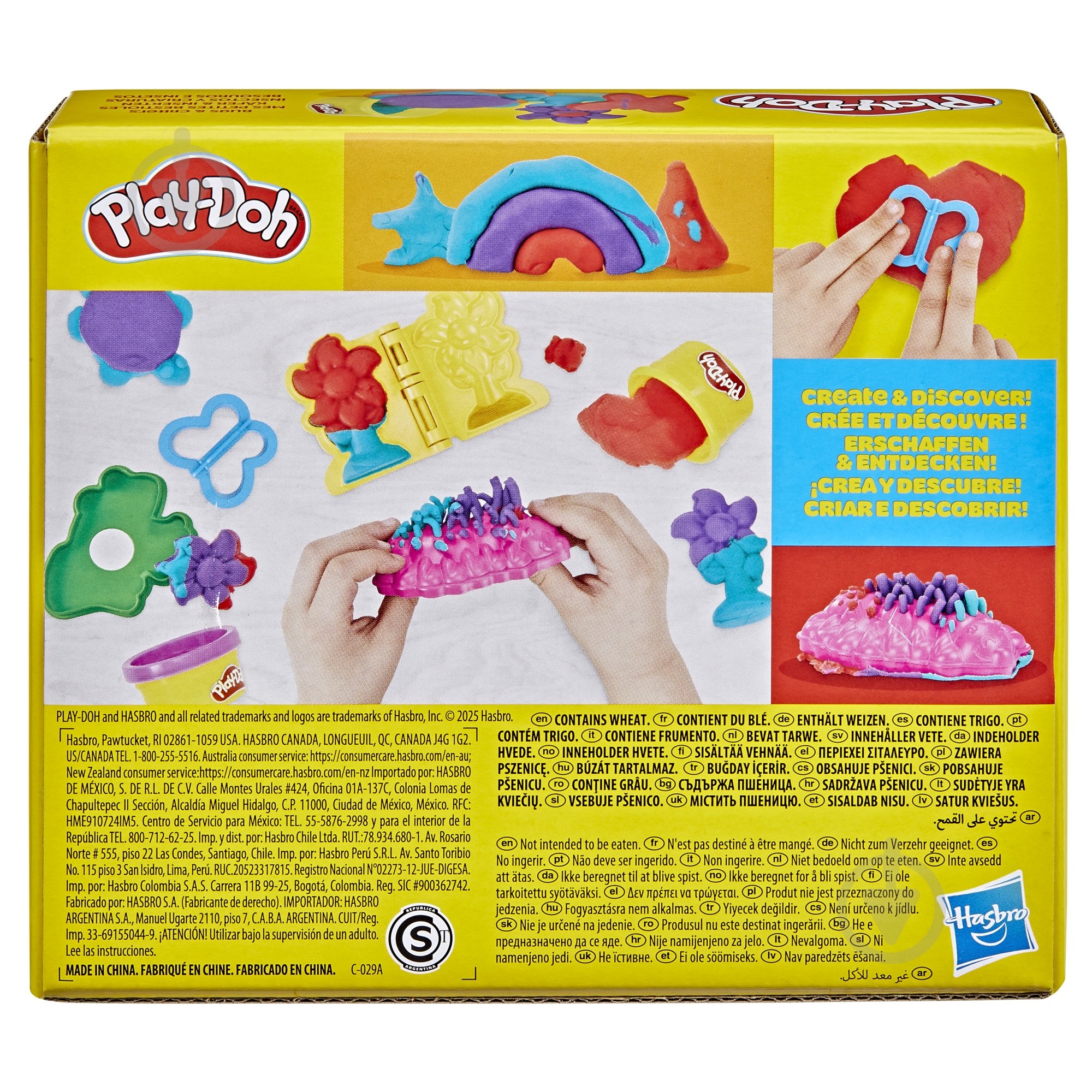 Набір для творчості Play-Doh з масою для ліплення Комахи G1270 - фото 10 Набір для творчості Play-Doh з масою для ліплення Комахи G1270 - фото 10