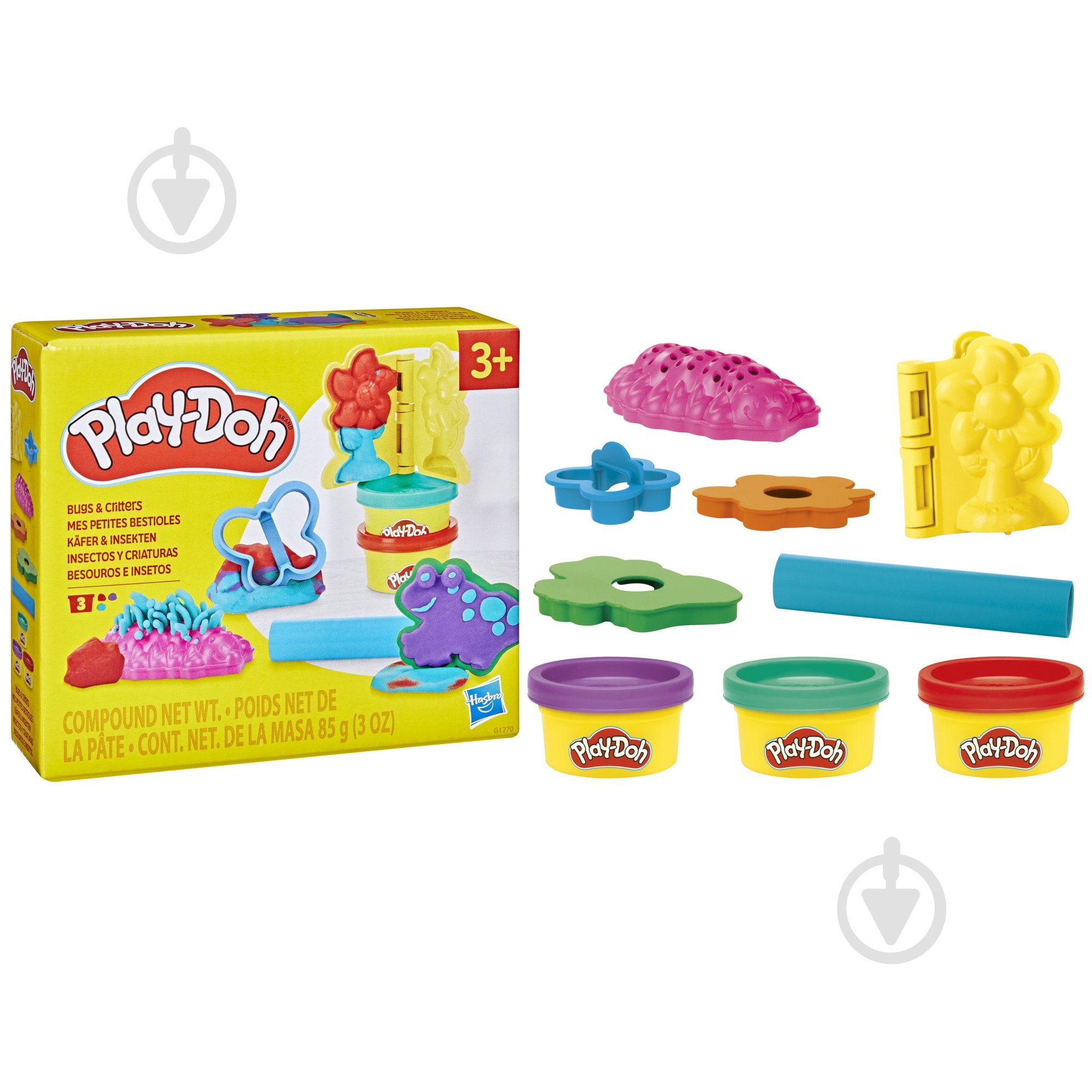 Набір для творчості Play-Doh з масою для ліплення Комахи G1270 - фото 8 Набір для творчості Play-Doh з масою для ліплення Комахи G1270 - фото 8