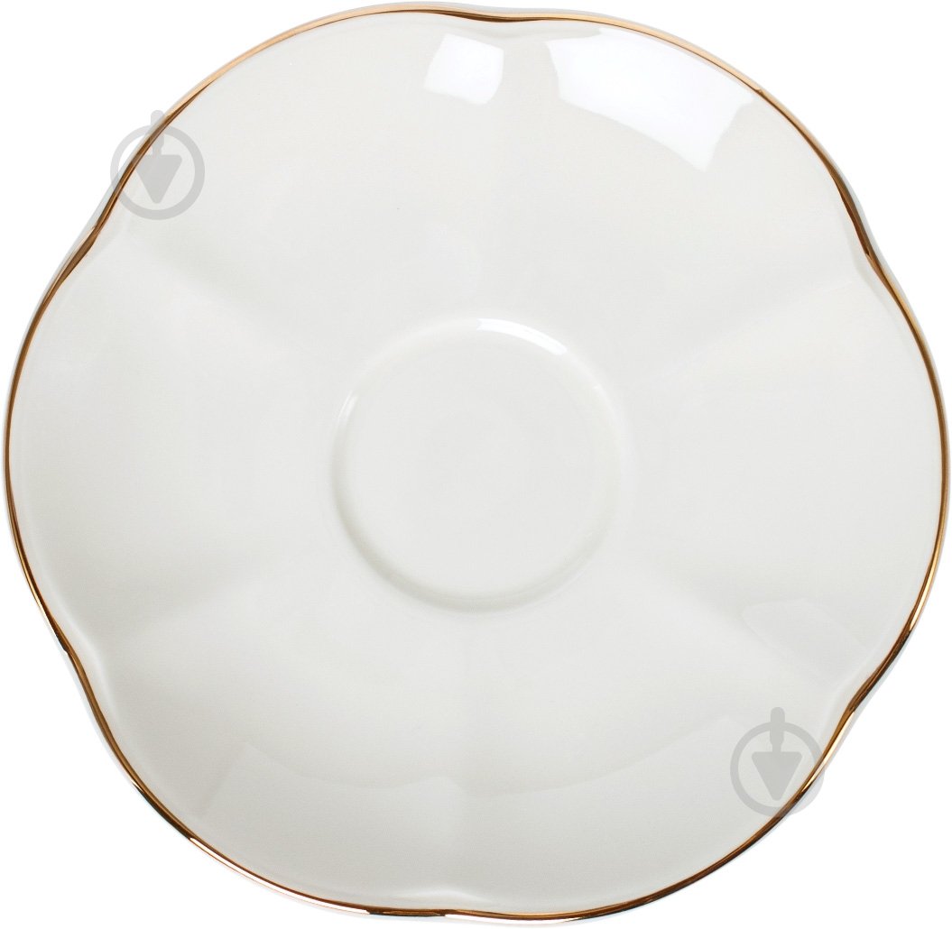 Чашка с блюдцем Fiora Ritz Gold 250 мл - фото 5