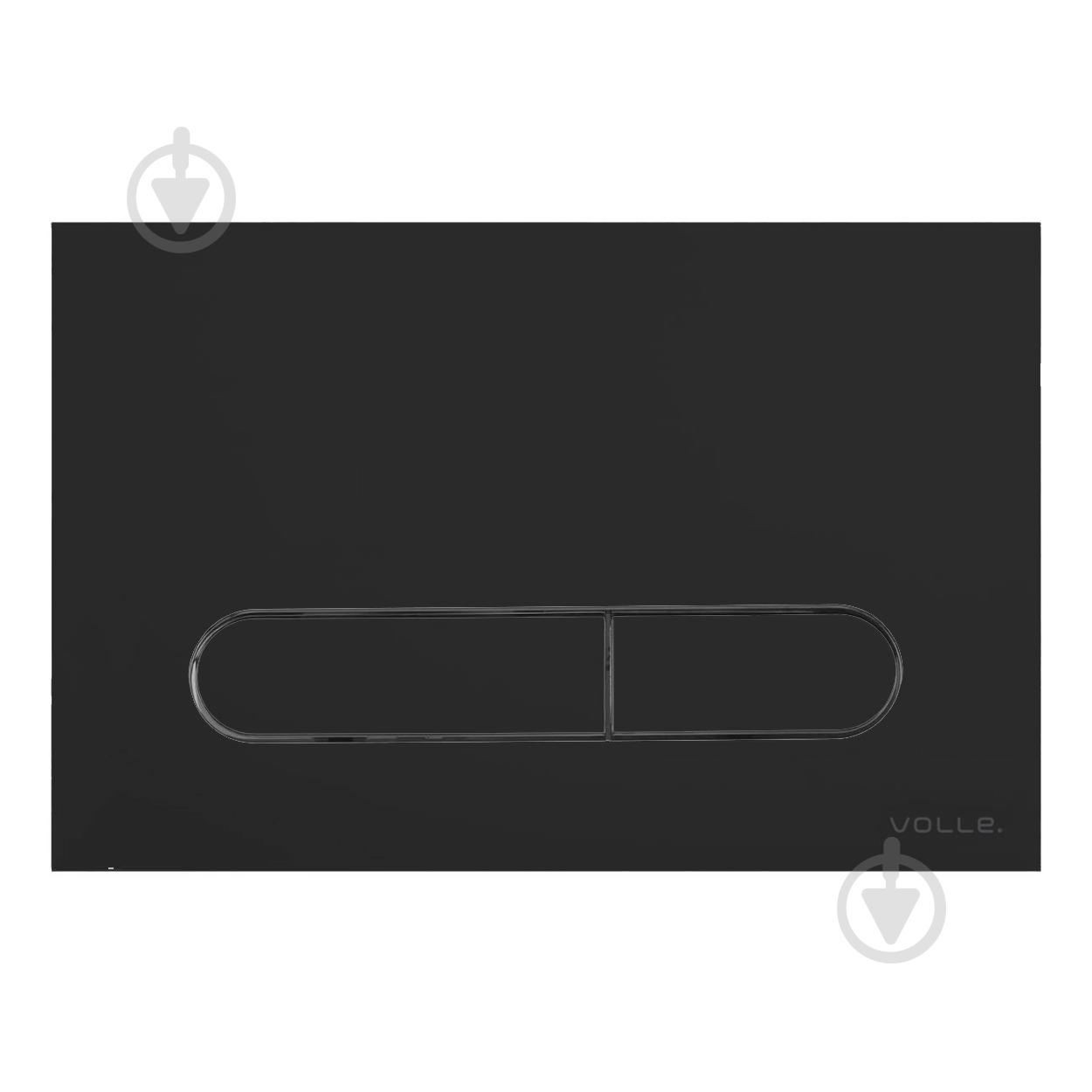 Панель смыва VOLLE Master 141818button черная - фото 1