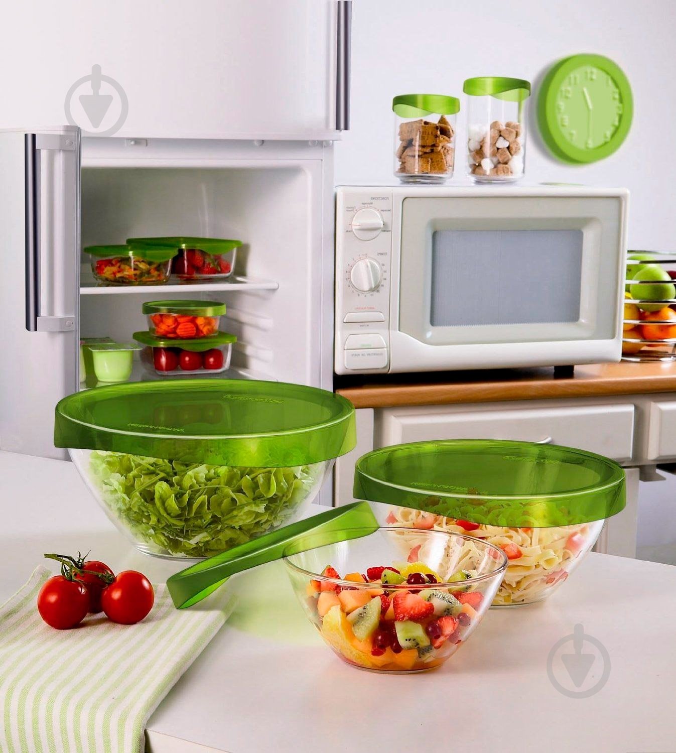 Салатник с крышкой Luminarc Keep'n'box 2,6 л 23 см G4386 - фото 3