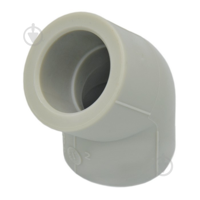Колено соединительное Prawtech Sp. z o.o. PP-R Ø40 ВВ 45° (PP205040000) - фото 1