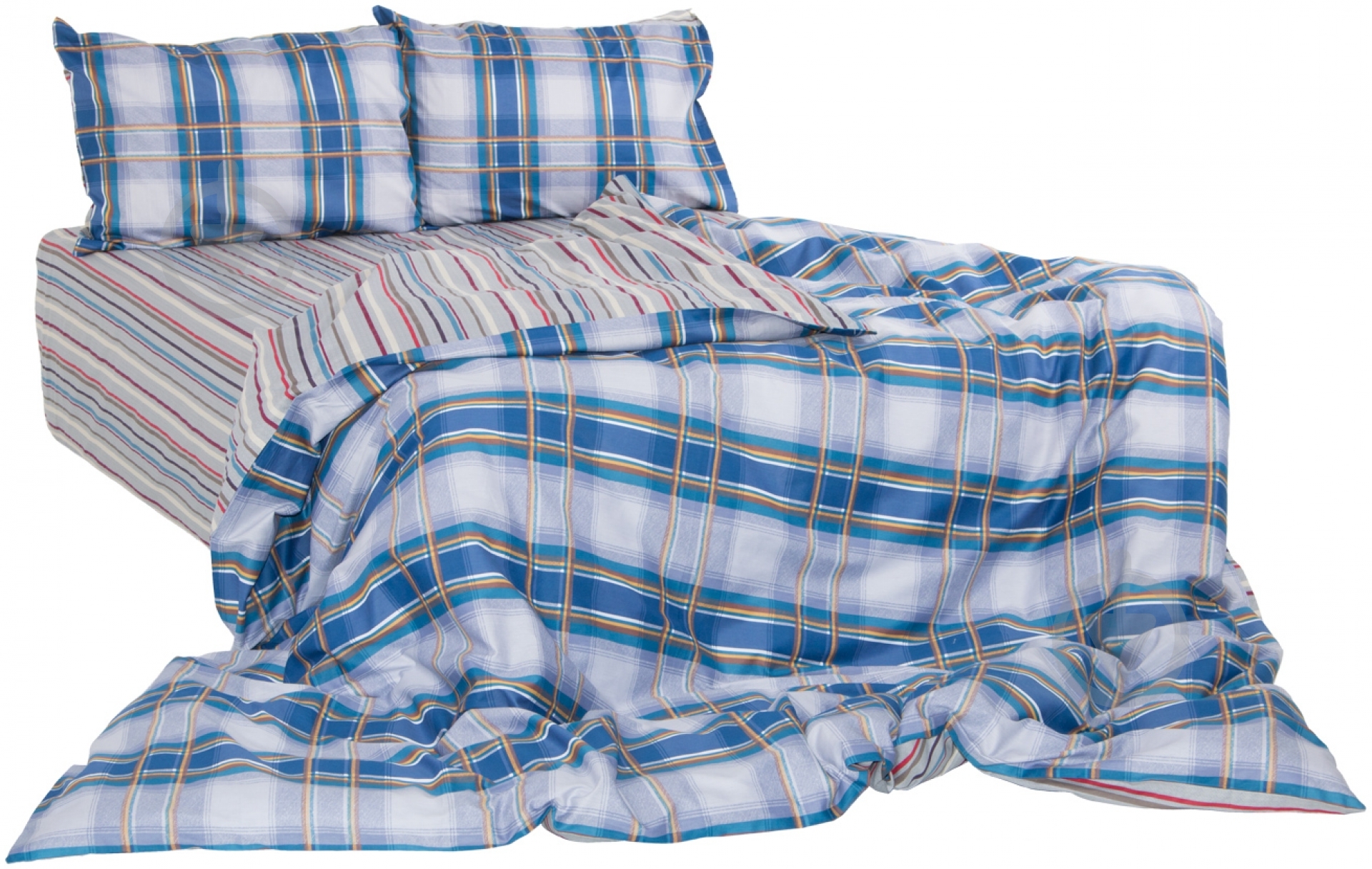 Комплект постельного белья Creative 2,0 синий Ibodo - фото 1