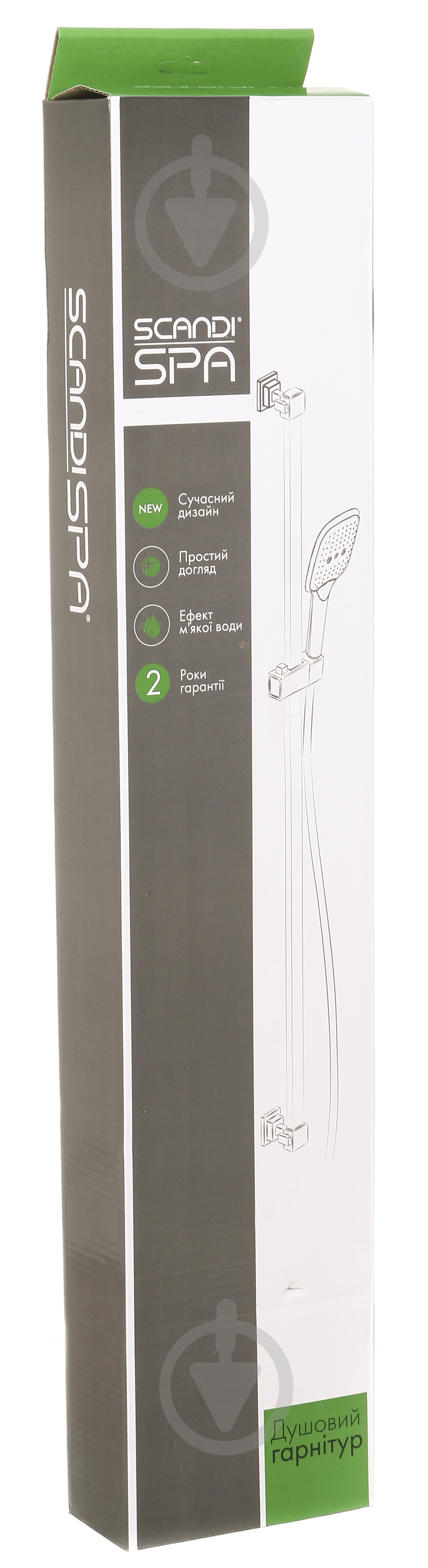 Душевой гарнитур ScandiSPA Premier 3 режима черный - фото 5 Душевой гарнитур ScandiSPA Premier 3 режима черный - фото 5