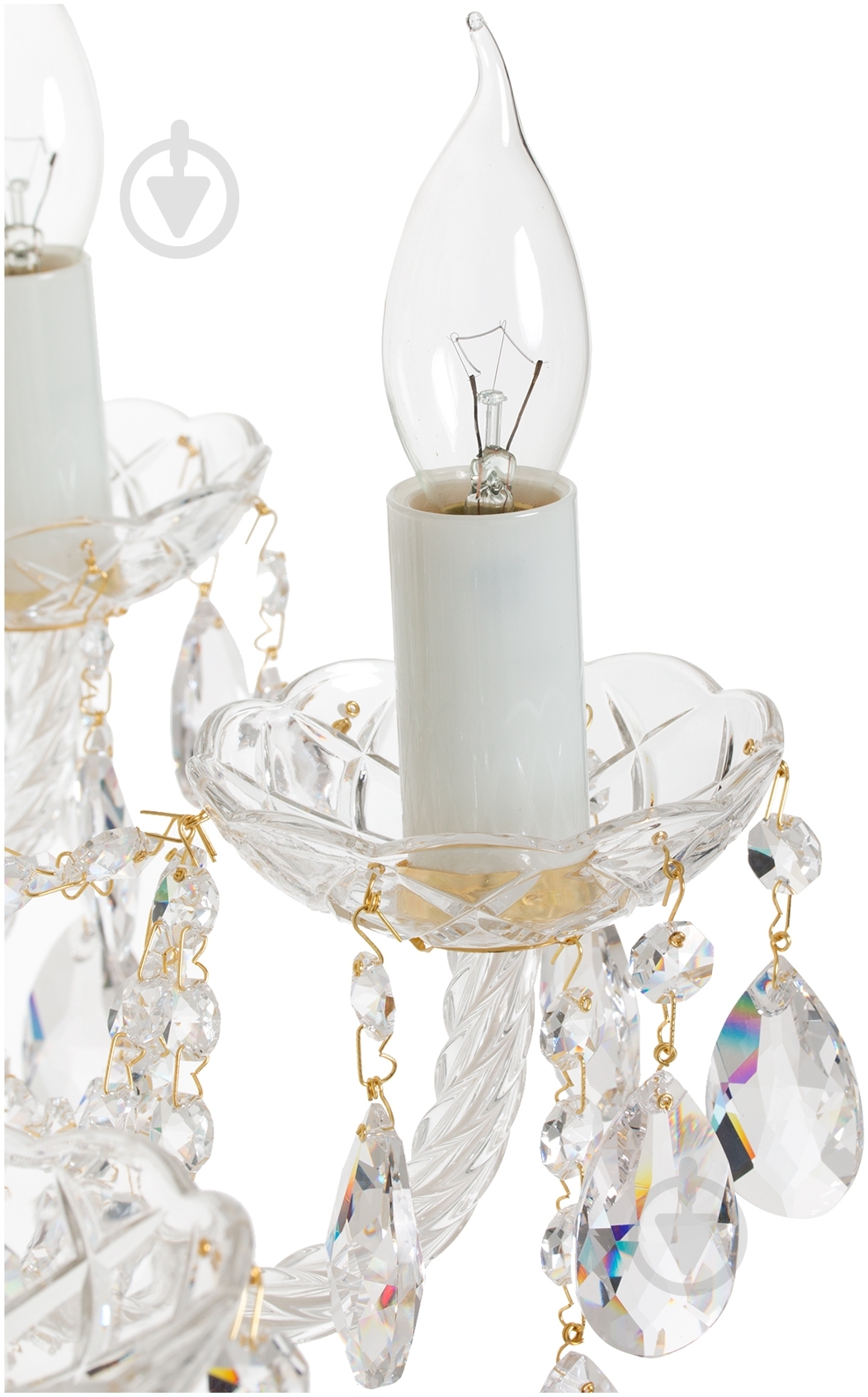 Люстра подвесная ArtGlass 12xE14 латунь 0011/12/20 - фото 2 Люстра подвесная ArtGlass 12xE14 латунь 0011/12/20 - фото 2
