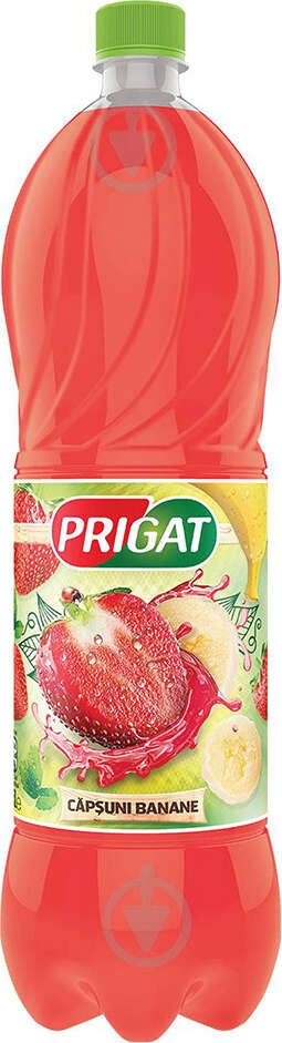 Сок Prigat Бананово-клубничный 1,75л - фото 1