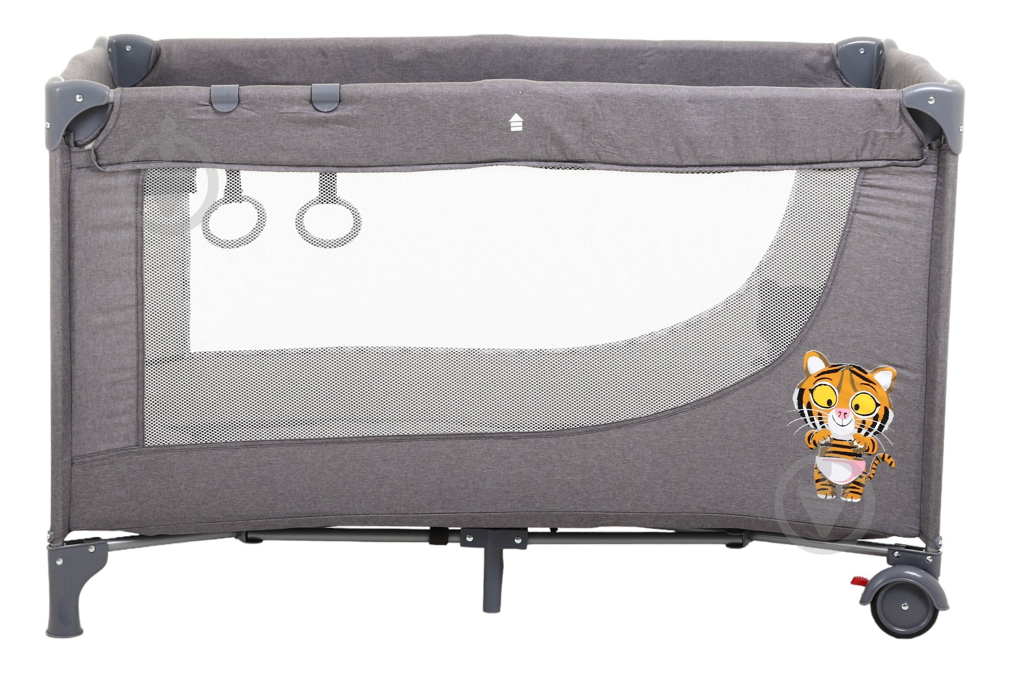 Манеж-кровать Bambinelli 120х60х76 см темно-серый H21-A6F4E8 - фото 3