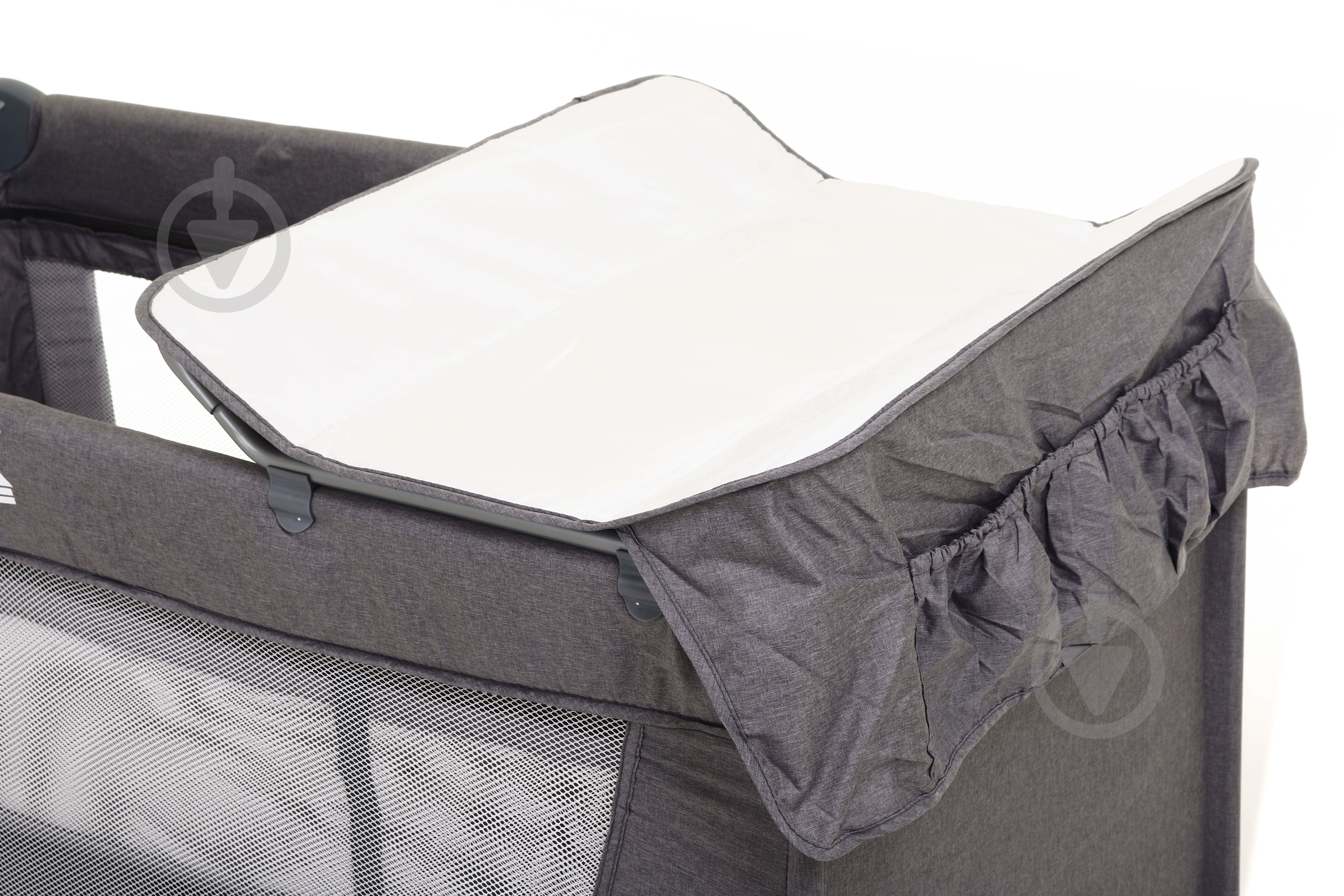 Манеж-кровать Bambinelli 120х60х76 см темно-серый H21-A6F4E8 - фото 7