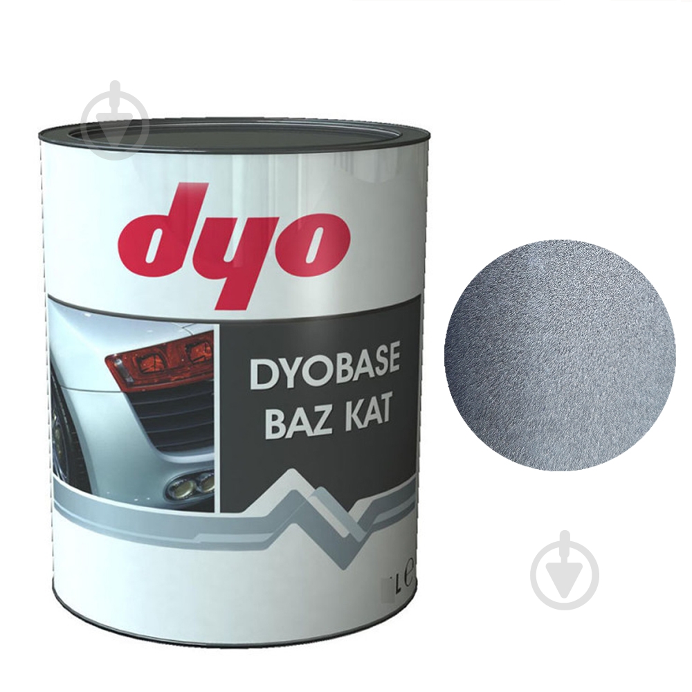 Автоэмаль базовая VW LD7W серый Dyo 1000 мл - фото 1 Автоэмаль базовая VW LD7W серый Dyo 1000 мл - фото 1