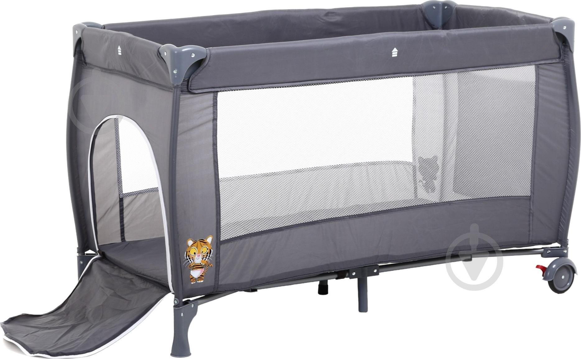 Манеж-кровать Bambinelli 120х60х76 см серый H64-G7 - фото 3