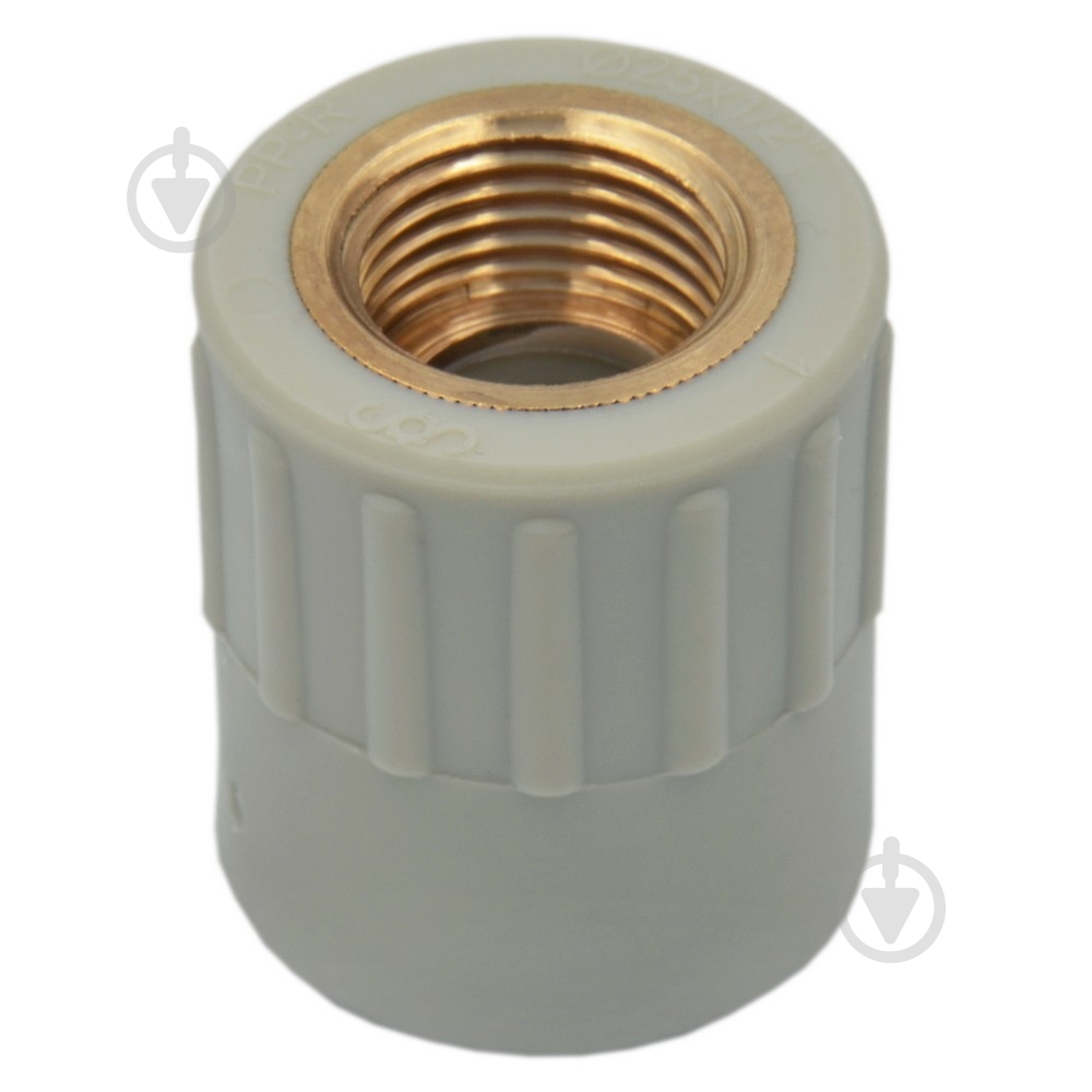 Переходник Prawtech Sp. z o.o. PP-R Ø50 мм x 1 1/2 ВР (PP120050064) - фото 1 Переходник Prawtech Sp. z o.o. PP-R Ø50 мм x 1 1/2 ВР (PP120050064) - фото 1