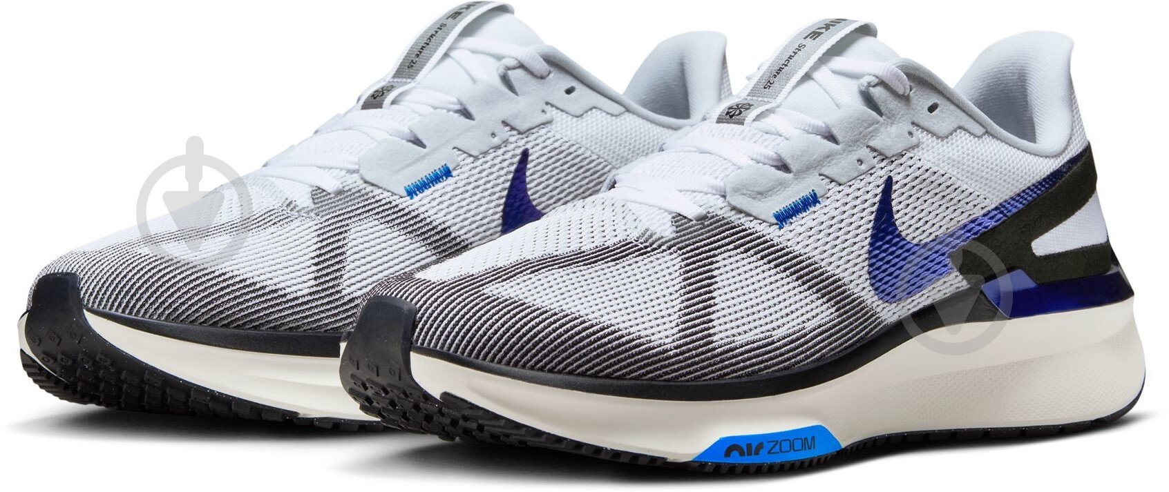 Кросівки чоловічі Nike AIR ZOOM STRUCTURE 25 HV5222-100 р.46 білі - фото 5 Кросівки чоловічі Nike AIR ZOOM STRUCTURE 25 HV5222-100 р.46 білі - фото 5