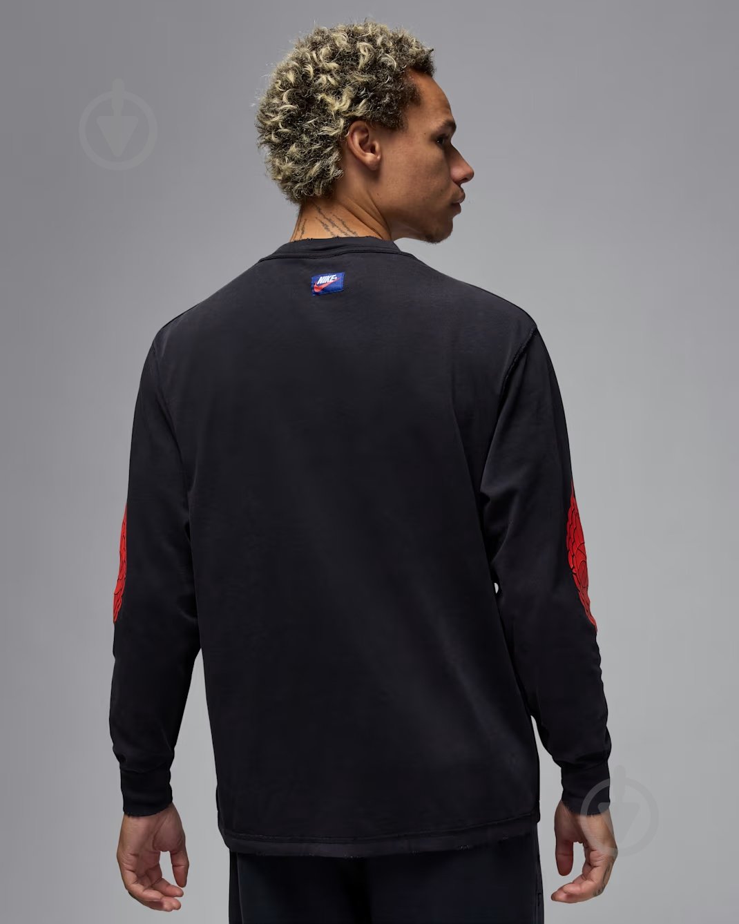 Футболка Jordan RARE AIR WSH 85 LS CREW IB3134-010 р.M черный - фото 2