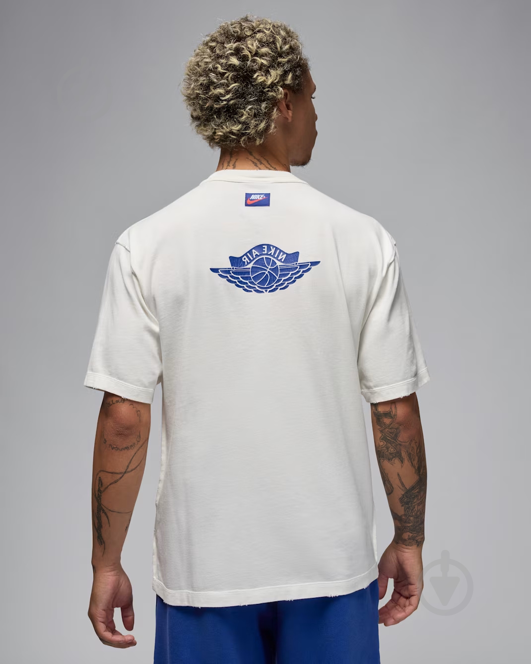 Футболка Jordan RARE AIR WSH 85 SS CREW IB3130-133 р.S белый - фото 2