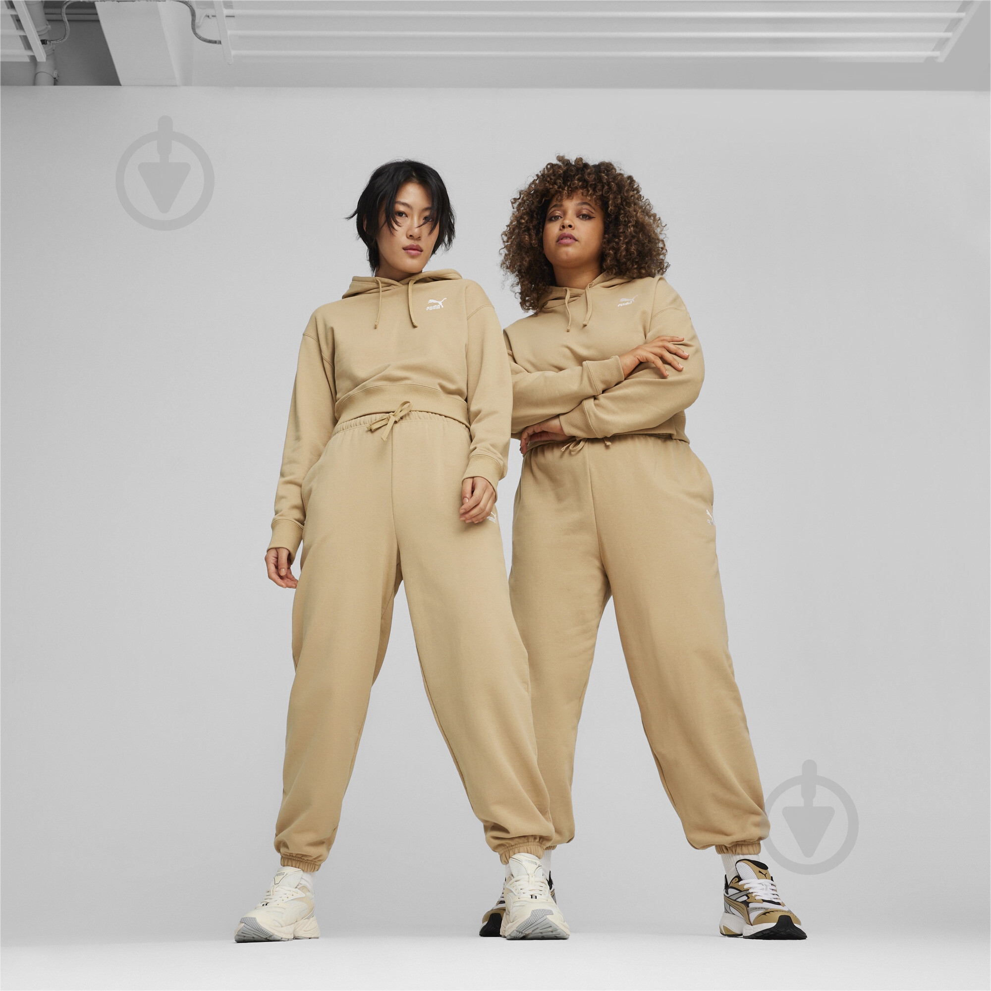Брюки Puma BETTER CLASSICS SWEATPANTS TR 62423383 р. L бежевый - фото 3
