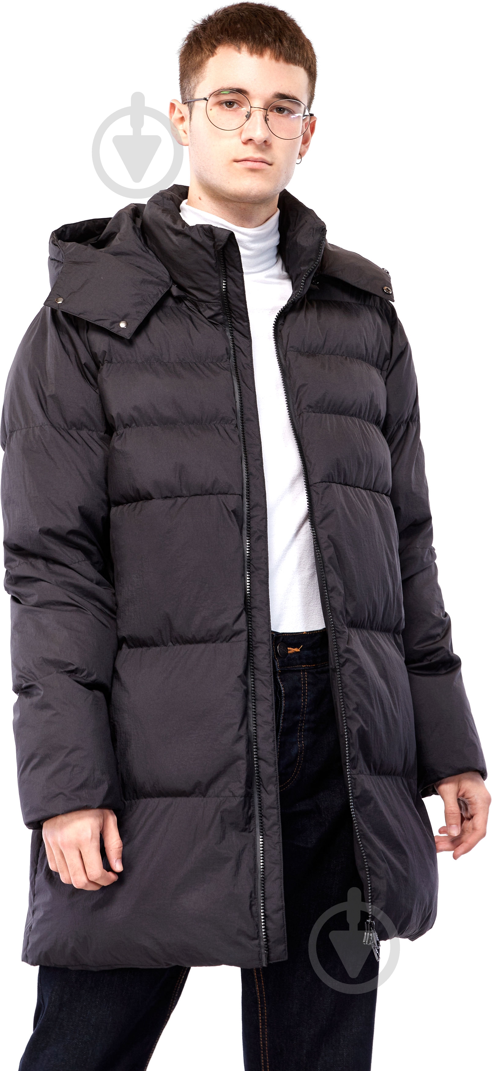 Куртка мужское EA7 6HPK01-PN8CZ-1200 р.M черное - фото 1