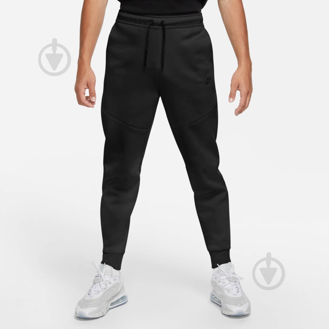 Брюки Nike M NSW TCH FLC JGGR CU4495-010 р. L черный - фото 4