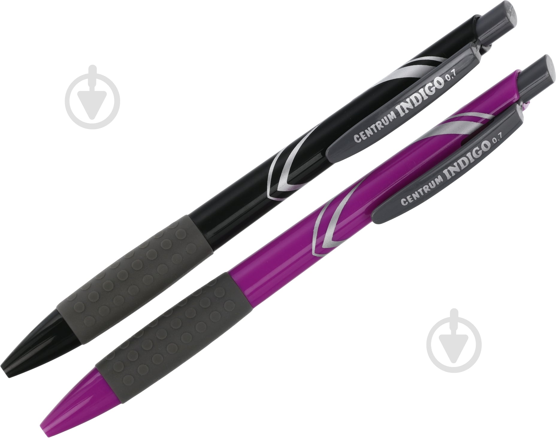 Набор ручек шариковых Centrum Silver синий 83879-2 - фото 1