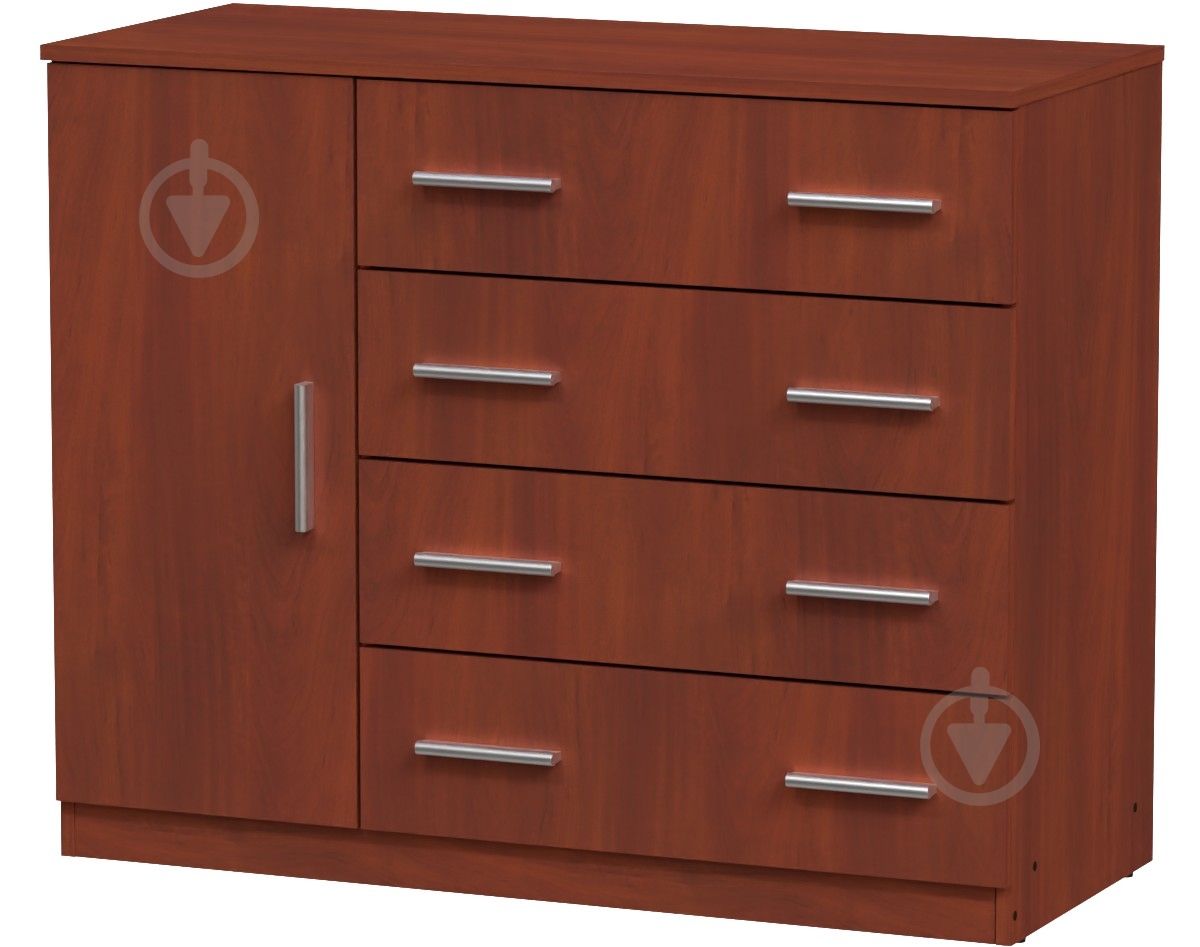 Комод 4+1Б яблоня - фото 1