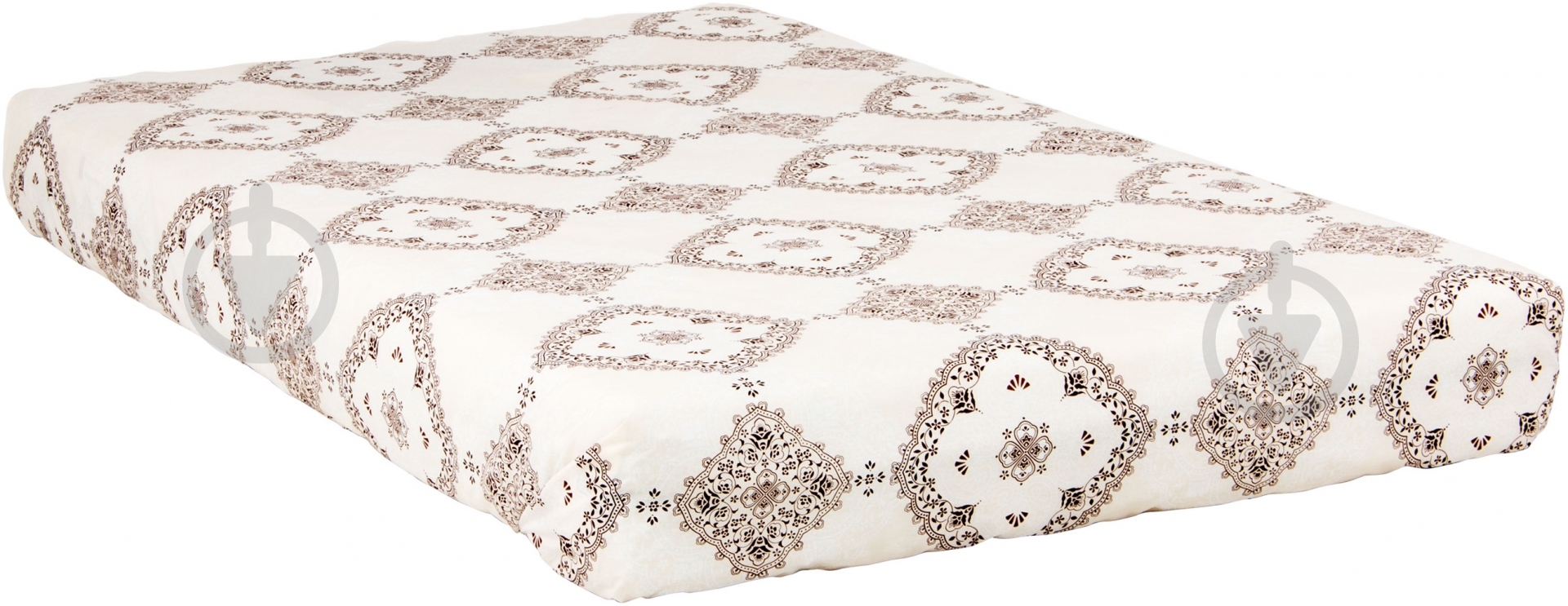 Простынь Вензель 200x220 см айвори - фото 1