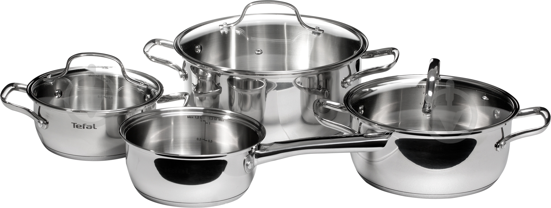 Набор посуды Tefal Uno 7 предметов A701A484 - фото 1