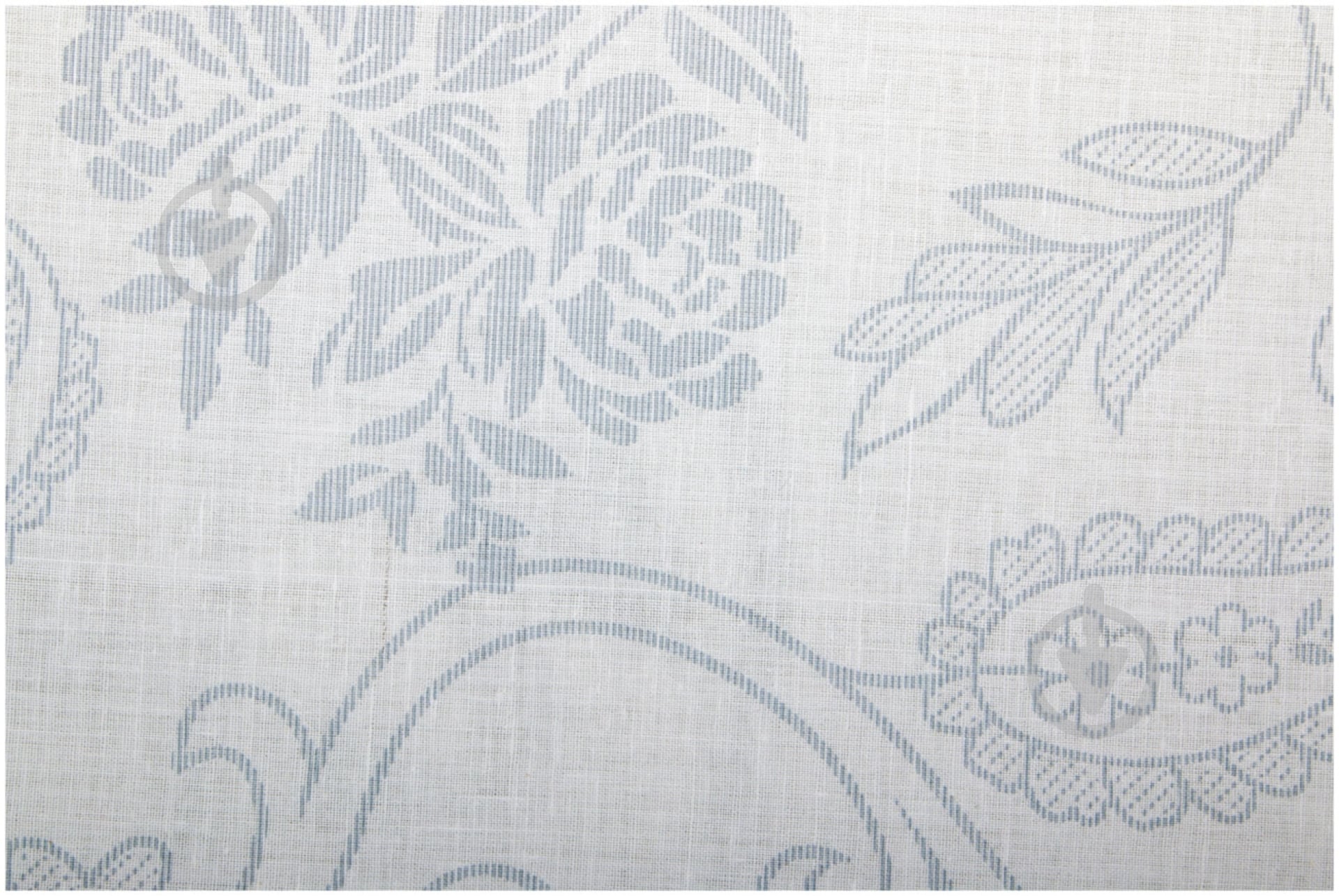 Простынь Вензель 210x145 см серый - фото 2