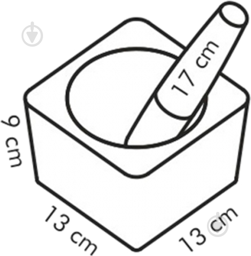 Ступка с пестиком Tescoma President 639070 - фото 2