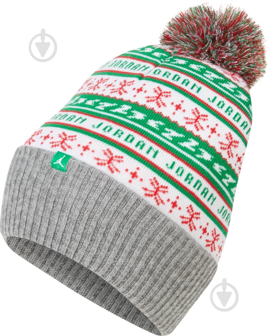 Шапка Jordan Cuffed Beanie Jm Hol DA2091-101 р.one size різнокольоровий - фото 1