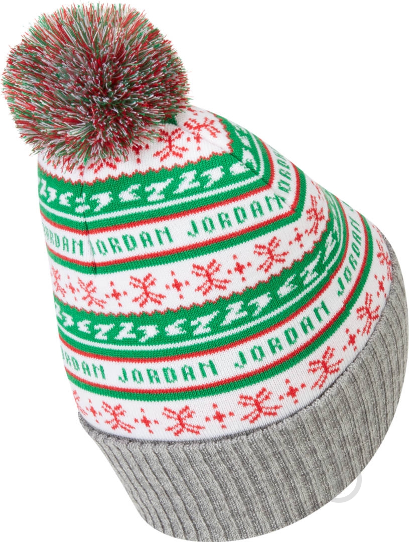 Шапка Jordan Cuffed Beanie Jm Hol DA2091-101 р.one size різнокольоровий - фото 2