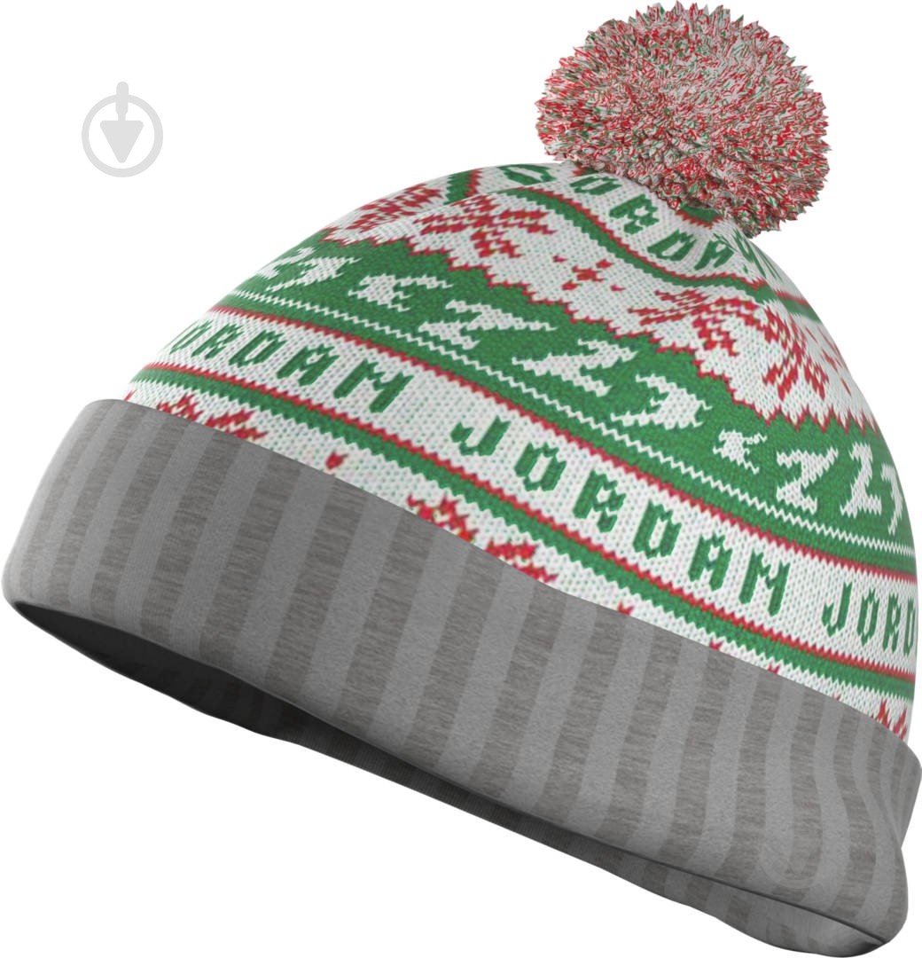 Шапка Jordan Cuffed Beanie Jm Hol DA2091-101 р.one size різнокольоровий - фото 3