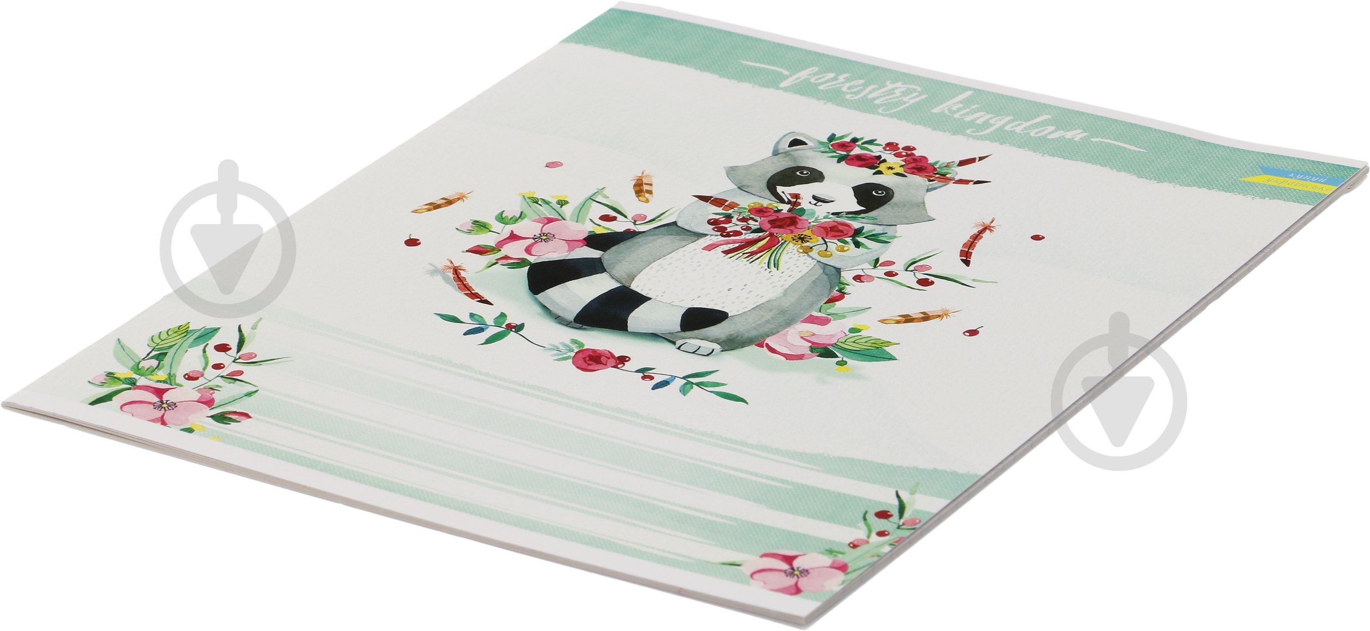 Зошит шкільний 12 аркушів у косу лінію Поділля - фото 2