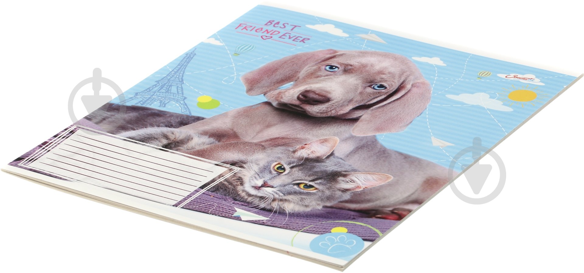 Тетрадь школьная 12 листов в линию в ассортименте Поділля - фото 2