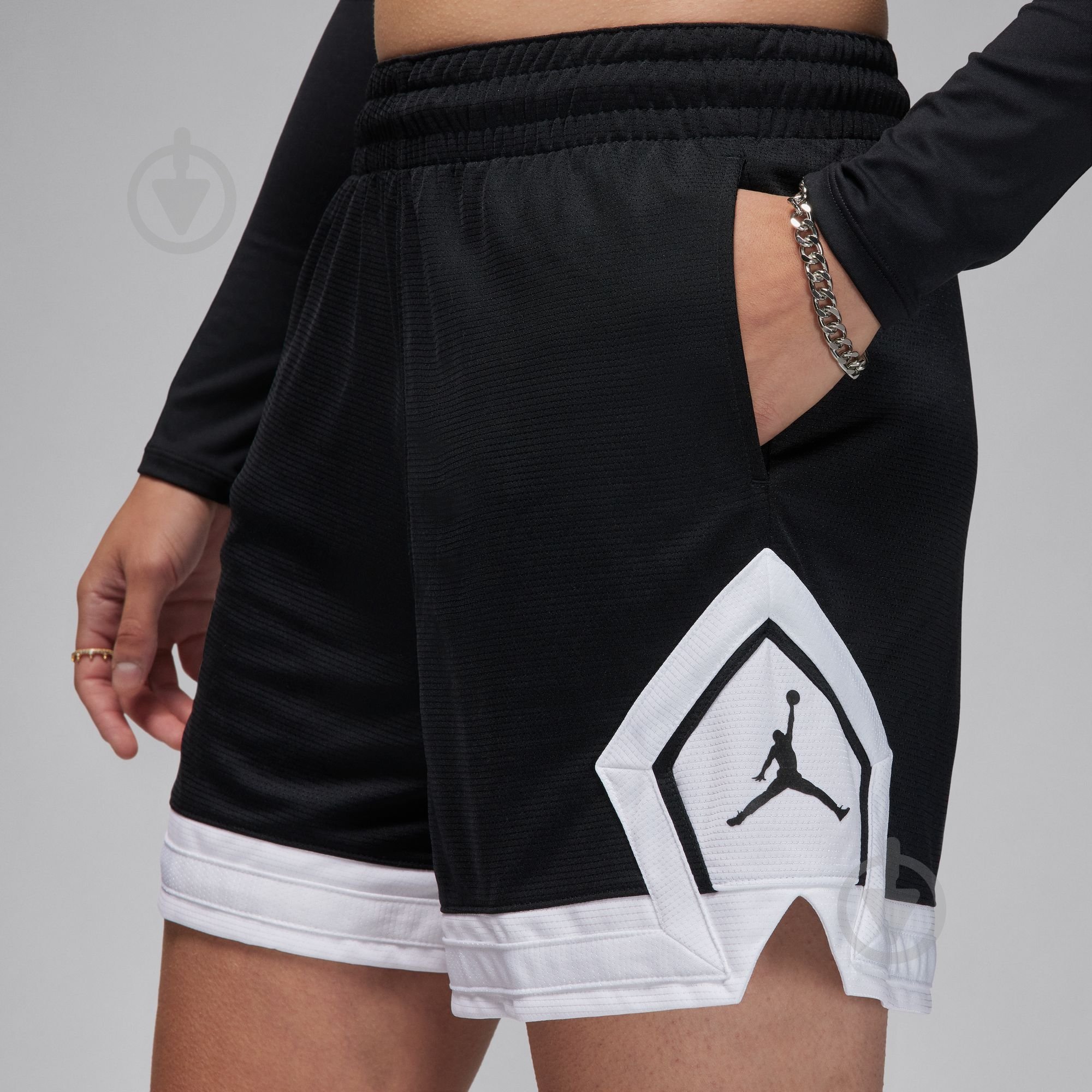 Шорты Jordan SPT DMND SHORT 4" FN5134-010 р. S черный - фото 4 Шорты Jordan SPT DMND SHORT 4" FN5134-010 р. S черный - фото 4