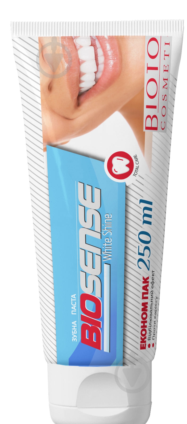 Зубная паста Bioton White Shine 250 мл - фото 1